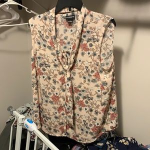 Liz Claiborne sleeveless blouse, size L